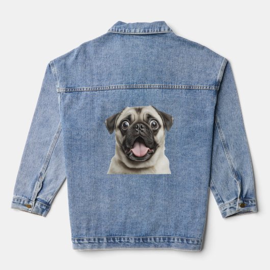 peuk denim jacket (Achterkant)
