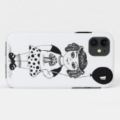 Peul-telefoontas voor paddenstoelen Case-Mate iPhone case (Achterkant (horizontaal))