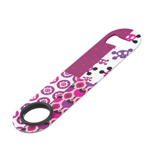 Peul van de borstbloem speed flessenopener (Achterkant Gekanteld)