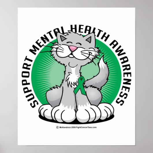 Peuten voor tandheelkundige verzorgingskat poster (Voorkant)