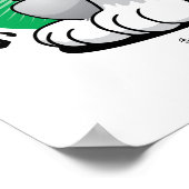 Peuten voor tandheelkundige verzorgingskat poster (Hoek)