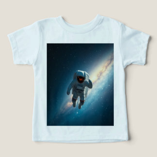 Peuter & Baby Astronaut Ruimte Sterrenstelsel T-Sh