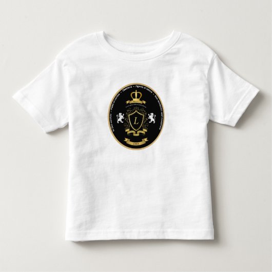 Peuter/Baby Lewis Crest T-shirt (Voorkant)