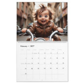 Peuter Biker Club Motorcycle Adventure 2026 Kalender (Feb 2027)