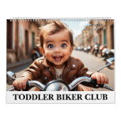 Peuter Biker Club Motorcycle Adventure 2026 Kalender (Hoes)