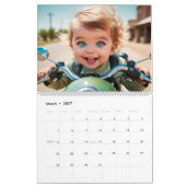 Peuter Biker Club Motorcycle Adventure 2026 Kalender (Mar 2027)