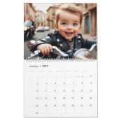 Peuter Biker Club Motorcycle Adventure 2026 Kalender (Jan 2027)