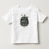Peuter Boom Planter - Eco Warrior Kinder Shirts (Voorkant)