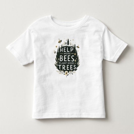 Peuter Boom Planter - Eco Warrior Kinder Shirts (Voorkant)