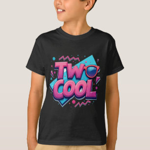 Peuter Boy Tweede Verjaardag Shirt Twee Cool Outfi