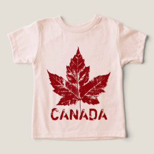 Peuter Cool Canada T-shirt Baby Canada Shirts