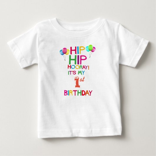 Peuter Custom Happy Birthday Party (Voorkant)