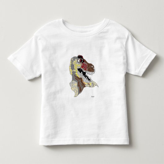 Peuter: DINOSAUR Kinder Shirts (Voorkant)