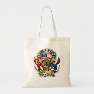 Peuter fifa 2026 thema t-shirt tote bag