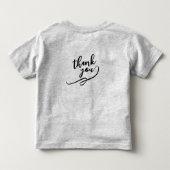 Peuter fijne trui t-shirt (Achterkant)