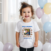 Peuter Foto Partij Dieren Thema Verjaardag Kinder Shirts