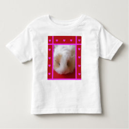 Peuter Guinee Pig Hearts T Shirt