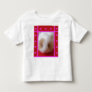 Peuter Guinee Pig Hearts T Shirt