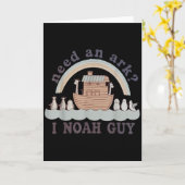 Peuter heeft een ark nodig, ik ben een Noach-man,  Kaart (Gele Bloem)