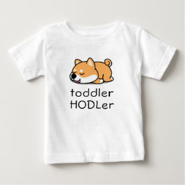 Peuter HODLer Dogecoin Crypto Schattige Baby Shiba