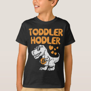 Peuter Hodler Trex Bitcoin BTC Crypto Cryptocurre T-shirt