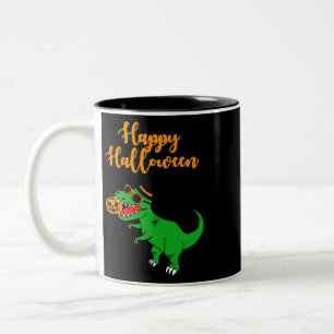 Peuter Jongens Halloween Kinder Dinosaurus Trex Ma Tweekleurige Koffiemok