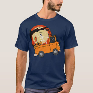 Peuter Kinderen Grappige Halloween Pompoen Skelet T-shirt