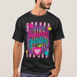Peuter Kleuterschool Jongens Meisjes Eerste Dag Va T-shirt