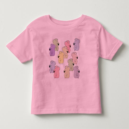 peuter koala multi-ringer t-shirt (Voorkant)