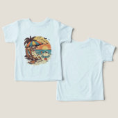 Peuter leuk T-shirt (Ontwerp Voorkant & Achterkant)
