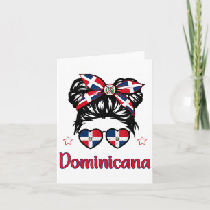 Peuter Meisje Dominicaanse Republiek-shirt Vlag Hi Kaart