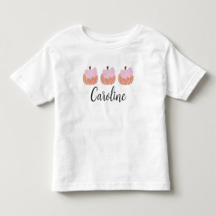 Peuter Meisjes Sinaasappel Gingham Pompoen Coquett Kinder Shirts