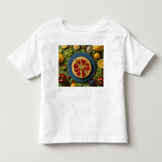 Peuter met eten kinder shirts