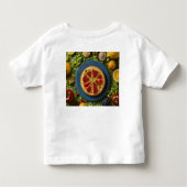 Peuter met eten kinder shirts (Achterkant)