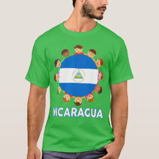 Peuter Nicaragua Vlag Nicaraguanse Hispanic Erfgoe T-shirt