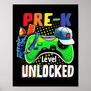 Peuter niveau ontgrendeld Byck naar school videoga Poster