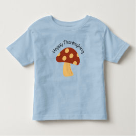 Peuter Paddestoel Thanksgiving Outfit Kinder Shirts