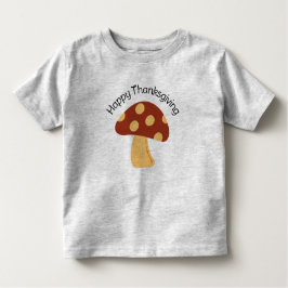Peuter Paddestoel Thanksgiving Outfit Kinder Shirts