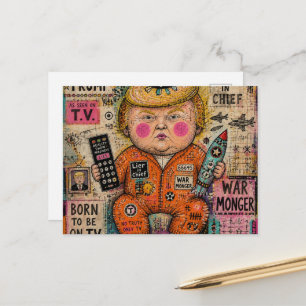 Peuter President Briefkaart