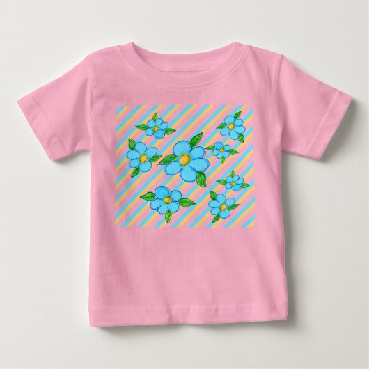 Peuter Roze Fancy T-shirt (Voorkant)