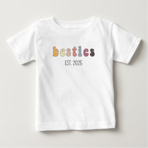 Peuter-shirt voor beste vriendjes, babyshirts, pas