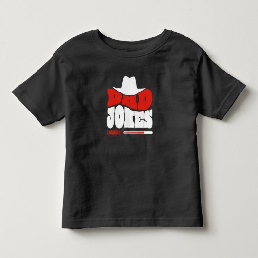 Peuter "Slechte Grappen" Cowboy Grafisch T-shirt - (Voorkant)