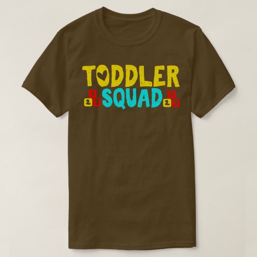 Peuter Squad 1 T-shirt (Design voorkant)