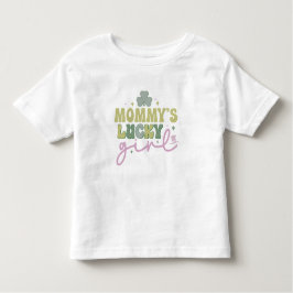 Peuter St. Patrick T-shirt - "Mama's Lucky Girl