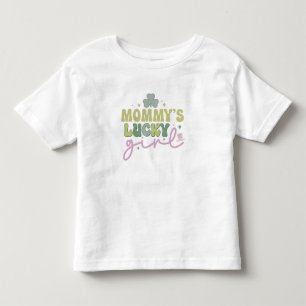 Peuter St. Patrick T-shirt - "Mama's Lucky Girl