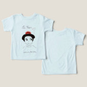 Peuter T-shirt (Ontwerp Voorkant & Achterkant)