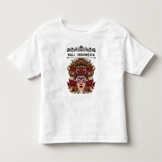 Peuter T-shirt Bali Thema (Voorkant)