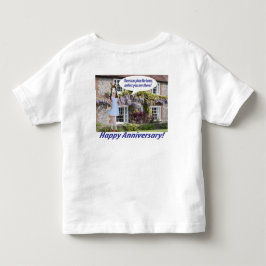 Peuter t-shirt. Fijn Jubileum. Bunny/dorothy Kinder Shirts