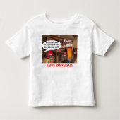 Peuter t-shirt. Fijn Jubileum. orang-oetan Kinder Shirts (Voorkant)