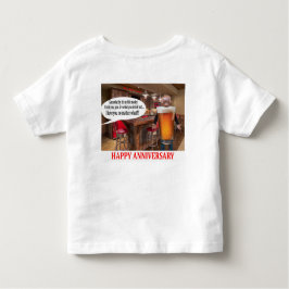 Peuter t-shirt. Fijn Jubileum. orang-oetan Kinder Shirts